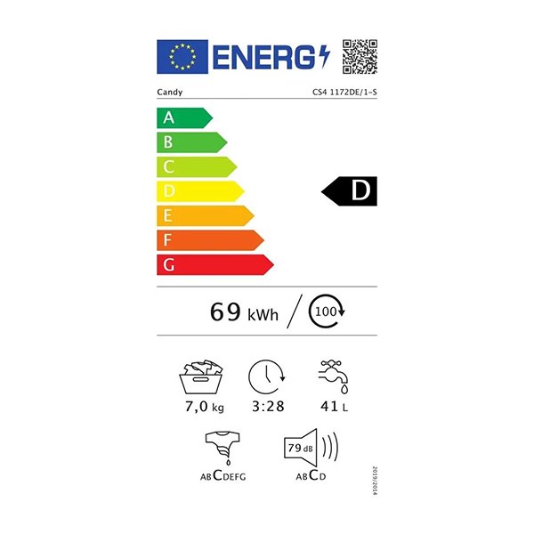 Veš mašina Candy CS4 1172DE/1-S 7kg/1100rpm - Image 2