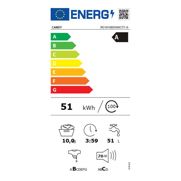 Veš mašina Candy RO16106DWMCT/1-S 10kg/1600rpm - Image 4